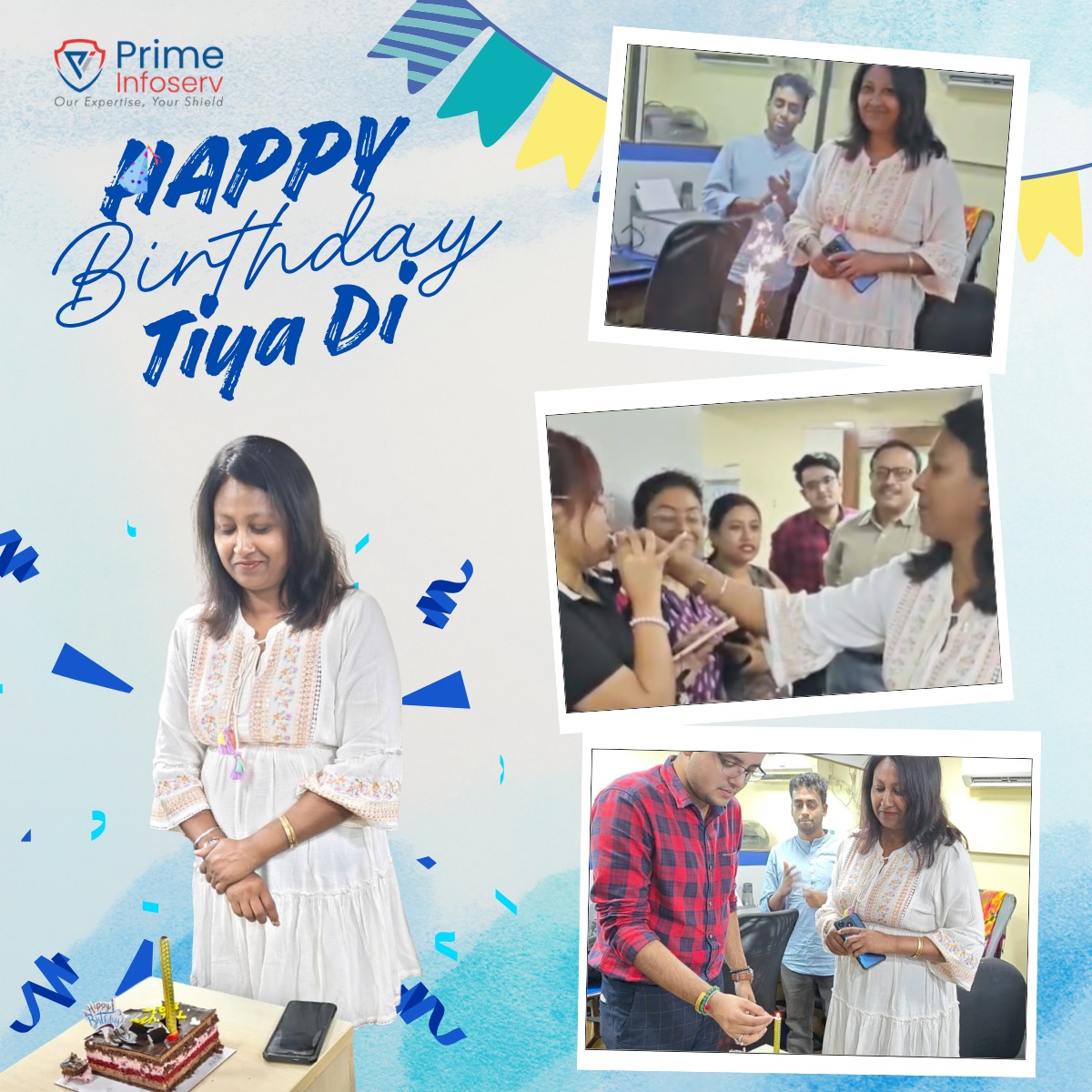 Birthday picture of Tiya Pal, Prime Infoserv